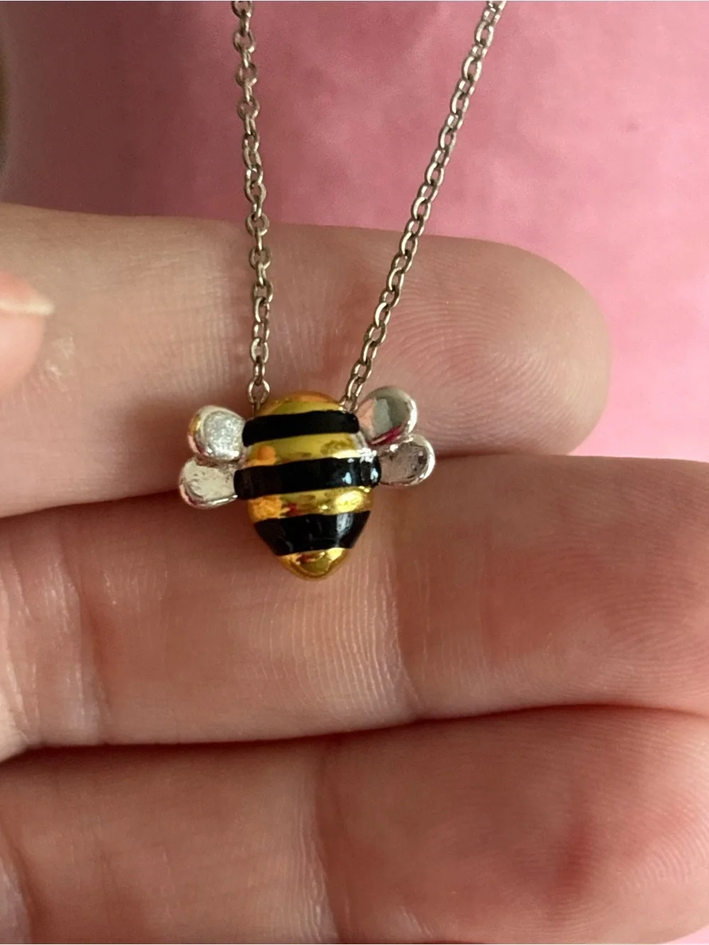 Honeybee Pendant Necklace